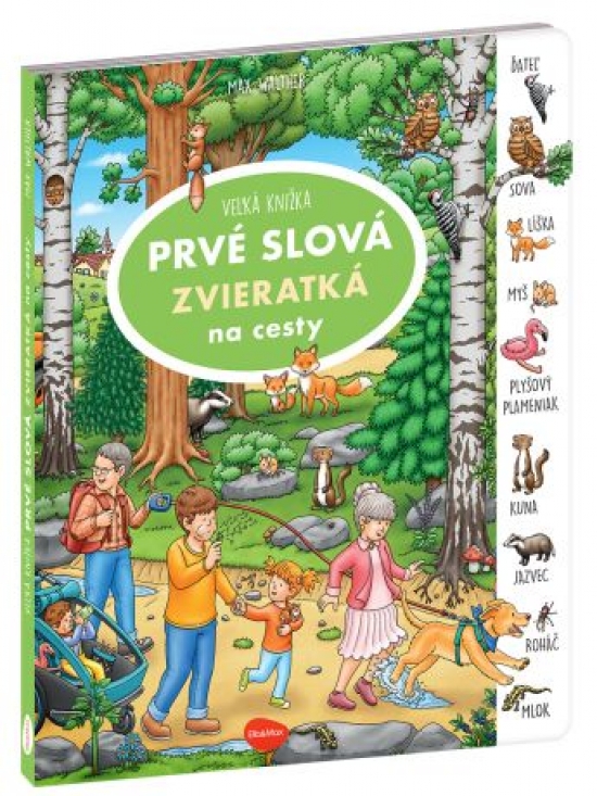 Obrázok Na cesty – Veľká knižka ZVIERATKÁ – PRVÉ SLOVÁ