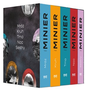 Obrázok 5 x Bernard Minier - box Mráz, Kruh, Tma, Noc, Sestry