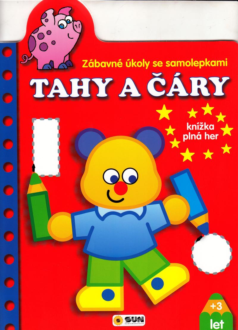 Obrázok Tahy a čáry - Zábavné úkoly se samolepka