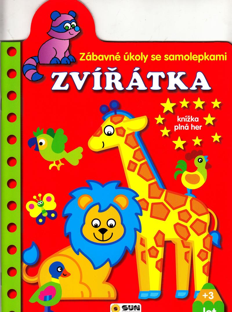 Obrázok Zvířátka - Zábavné úkoly se samolepkami