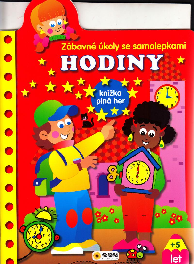 Obrázok Hodiny - Zábavné úkoly se samolepkami