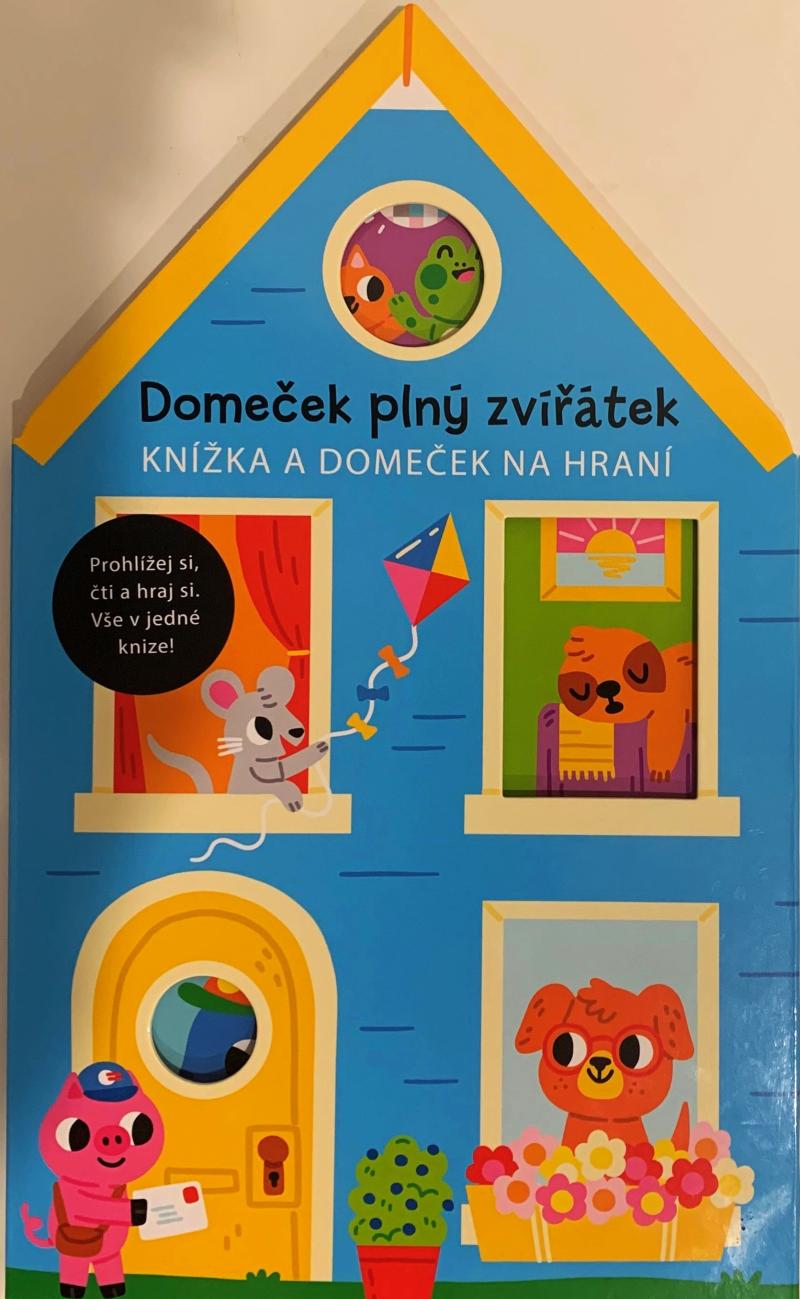 Obrázok Domeček plný zvířátek - Knížka a domeček