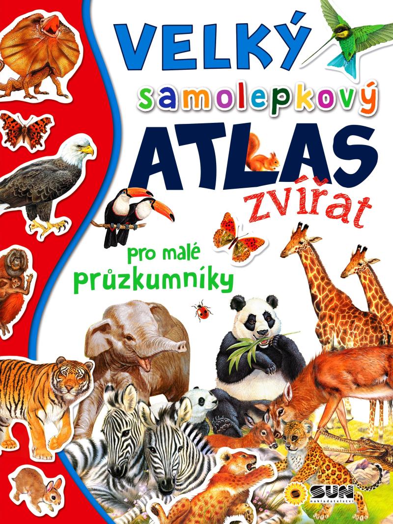 Obrázok Velký samolepkový atlas zvířat pro malé