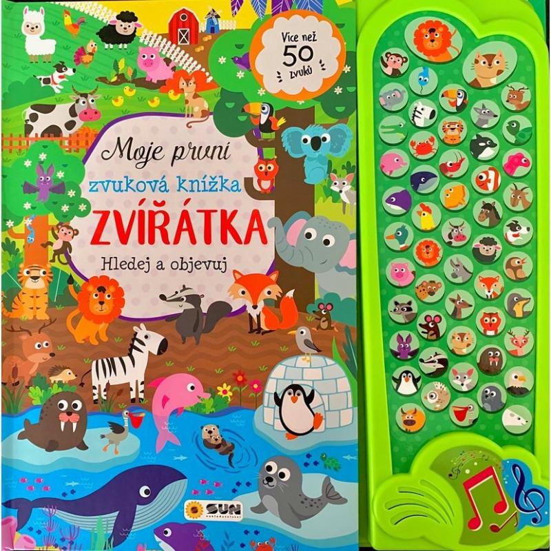 Obrázok Moje první zvuková knížka ZVÍŘÁTKA - hledej a objevuj