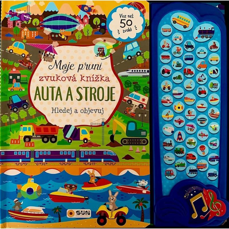 Obrázok Moje první zvuková knížka AUTA A STROJE - hledej a objevuj