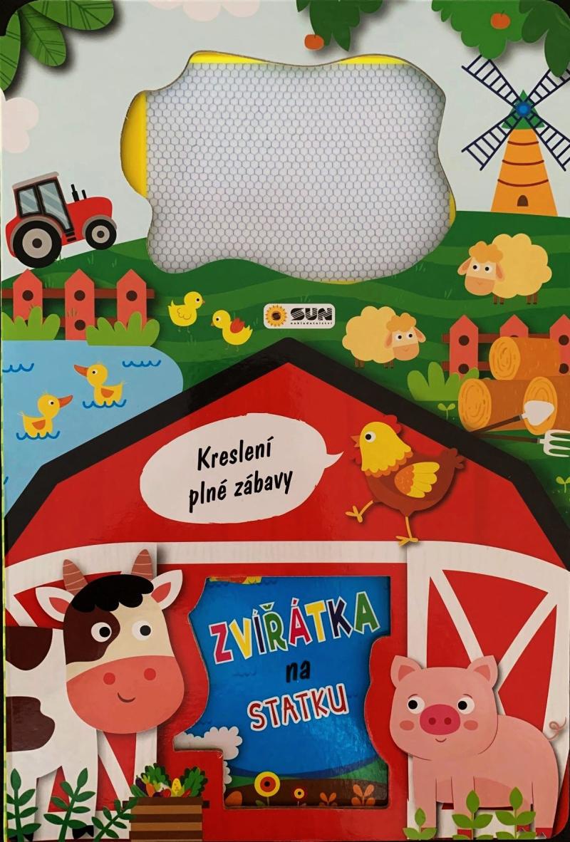 Obrázok Zvířátka na statku - Kreslení  plné zábavy s magnetickou kreslící tabulkou