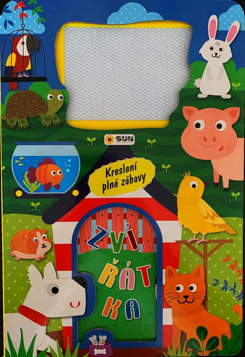 Obrázok Zvířátka - Kreslení plné zábavy s magnetickou kreslící tabulkou