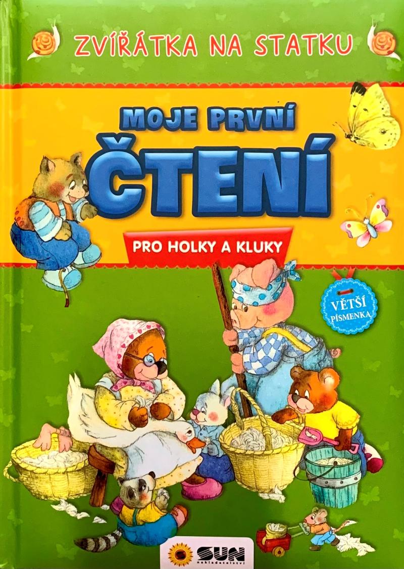 Obrázok Zvířátka na statku - Moje první čtení pro holky a kluky