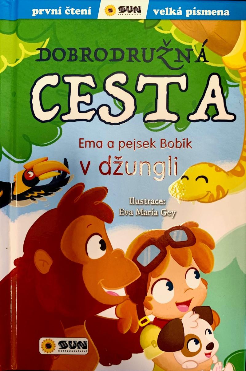 Obrázok Dobrodružná cesta: Ema a Pejsek Bobík v džungli - První čtení