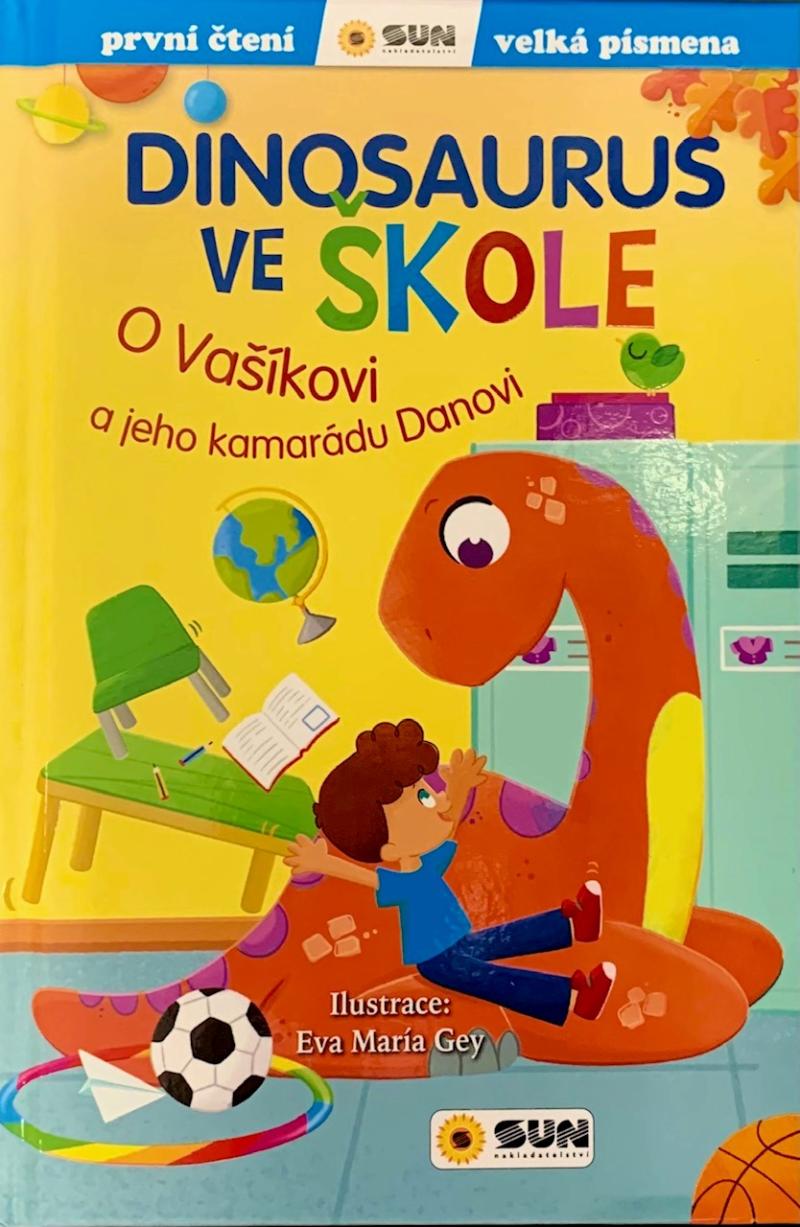 Obrázok Dinosaurus ve škole: O Vašíkovi a jeho kamarádu Danovi - První čtení