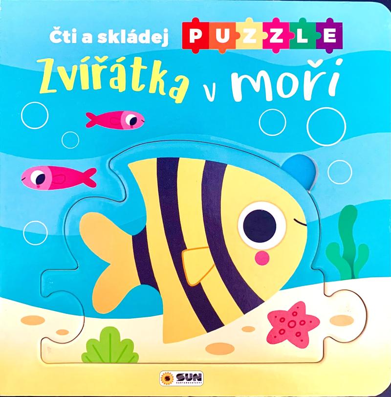 Obrázok Čti a Skládej Puzzle Zvířátka v moři