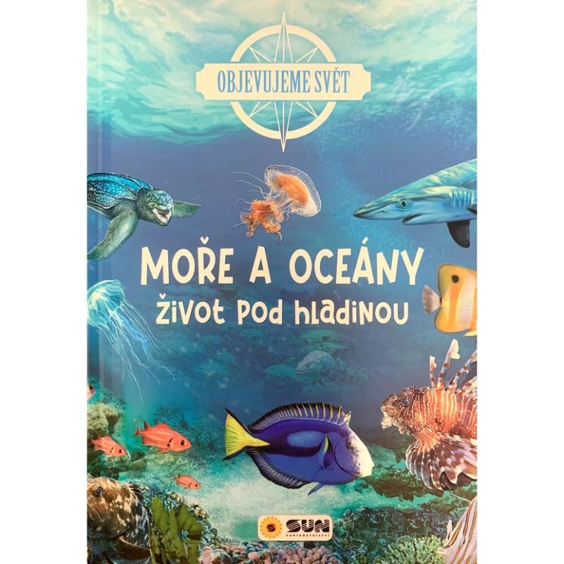 Obrázok Moře a oceány - Objevujeme svět (Dárkový box - kniha + výukové karty)