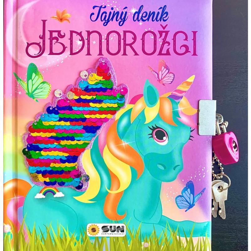Obrázok Tajný deník Jednorožci - Kniha s flitry