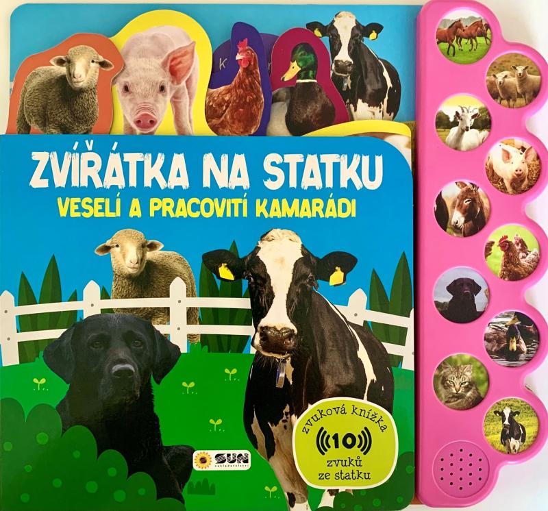 Obrázok Zvířátka na statku Veselí a pracovití kamarádi - Zvuková kniha