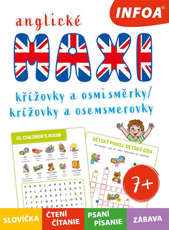 Obrázok Anglické MAXI krížovky a osemsmerovky