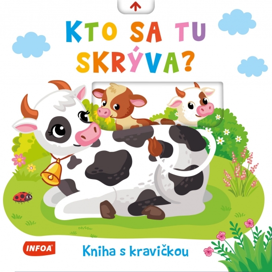 Obrázok Kto sa tu skrýva? Kniha s kravičkou