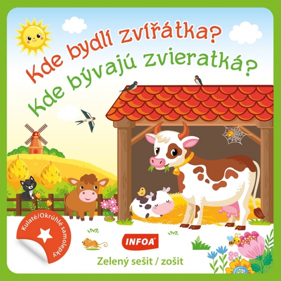 Obrázok Kde bývajú zvieratká? - zelený zošit