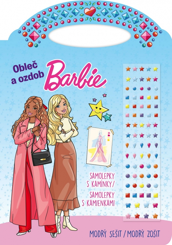 Obrazok Barbie - modrý zošit