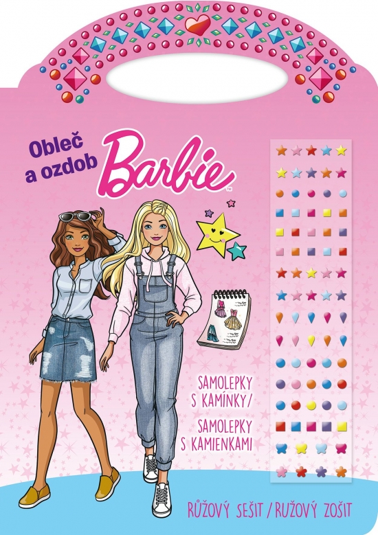 Obrazok Barbie - ružový zošit