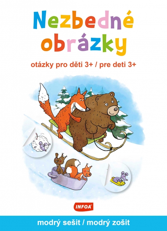 Obrazok Nezbedné obrázky (otázky pre deti 3+) modrý zošit