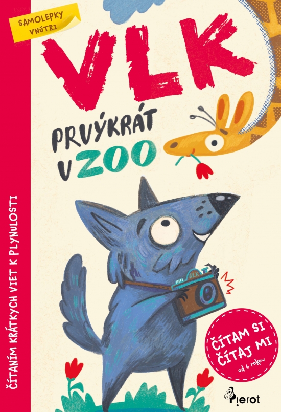 Obrázok Vlk prvýkrát v ZOO - Čítám si, čítaj mi s nálepkami!