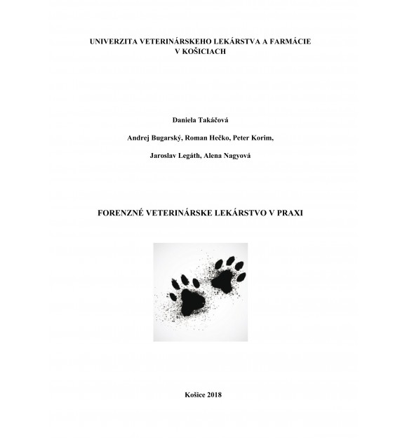 Obrazok Forenzné veterinárske lekárstvo v praxi