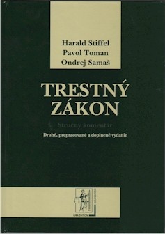 Obrazok Trestný zákon - Stručný komentár - Druhé, prepracované a doplnené vydanie