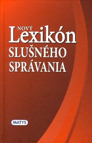 Obrázok Nový lexikón slušného správania