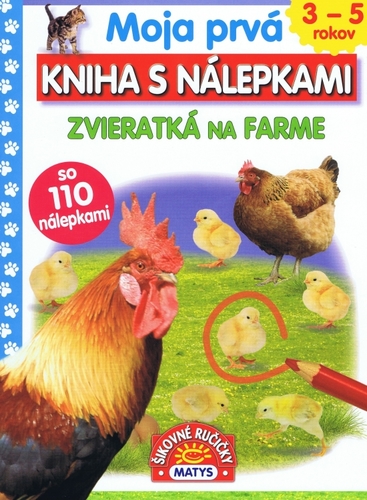 Obrázok Moja prvá kniha s nálepkami - Zvieratká na farme