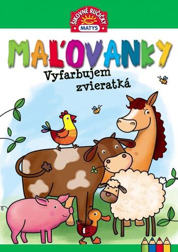 Obrázok Maľovanky - Vyfarbujem zvieratká