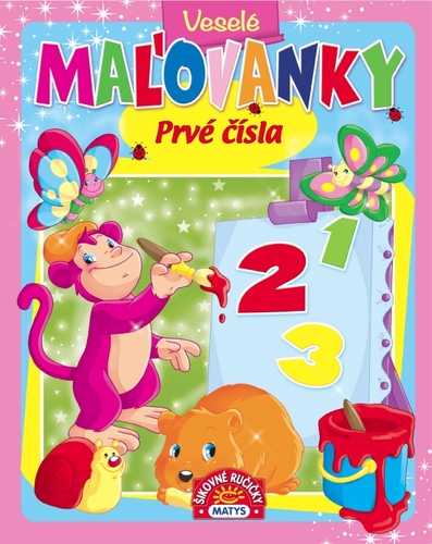Obrázok Veselé maľovanky: Prvé čísla
