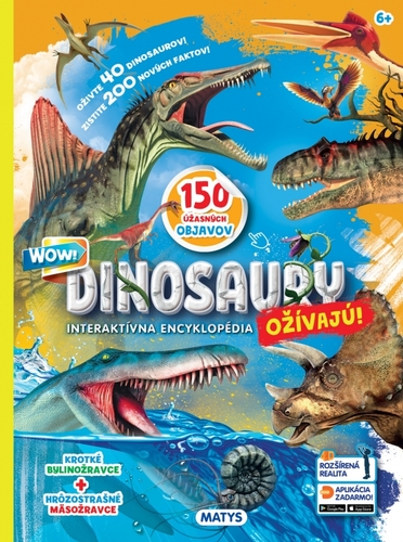 Obrázok Dinosaury ožívajú! Interaktívna encyklopédia