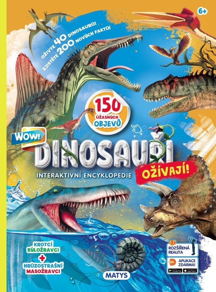 Obrázok Dinosauři ožívají! Interaktivní encyklopedie / 150 úžastných objevů Rozšířená realita Aplikace zdarma!
