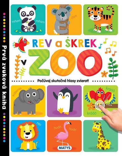 Obrázok Prvá zvuková kniha: Rev a škrek v ZOO