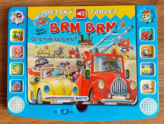 Obrázok Detský tablet: Brm brm