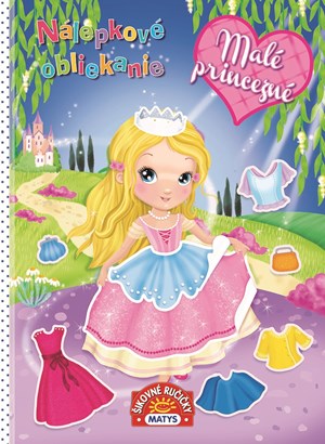 Obrázok Nálepkové obliekanie: Malé princezné