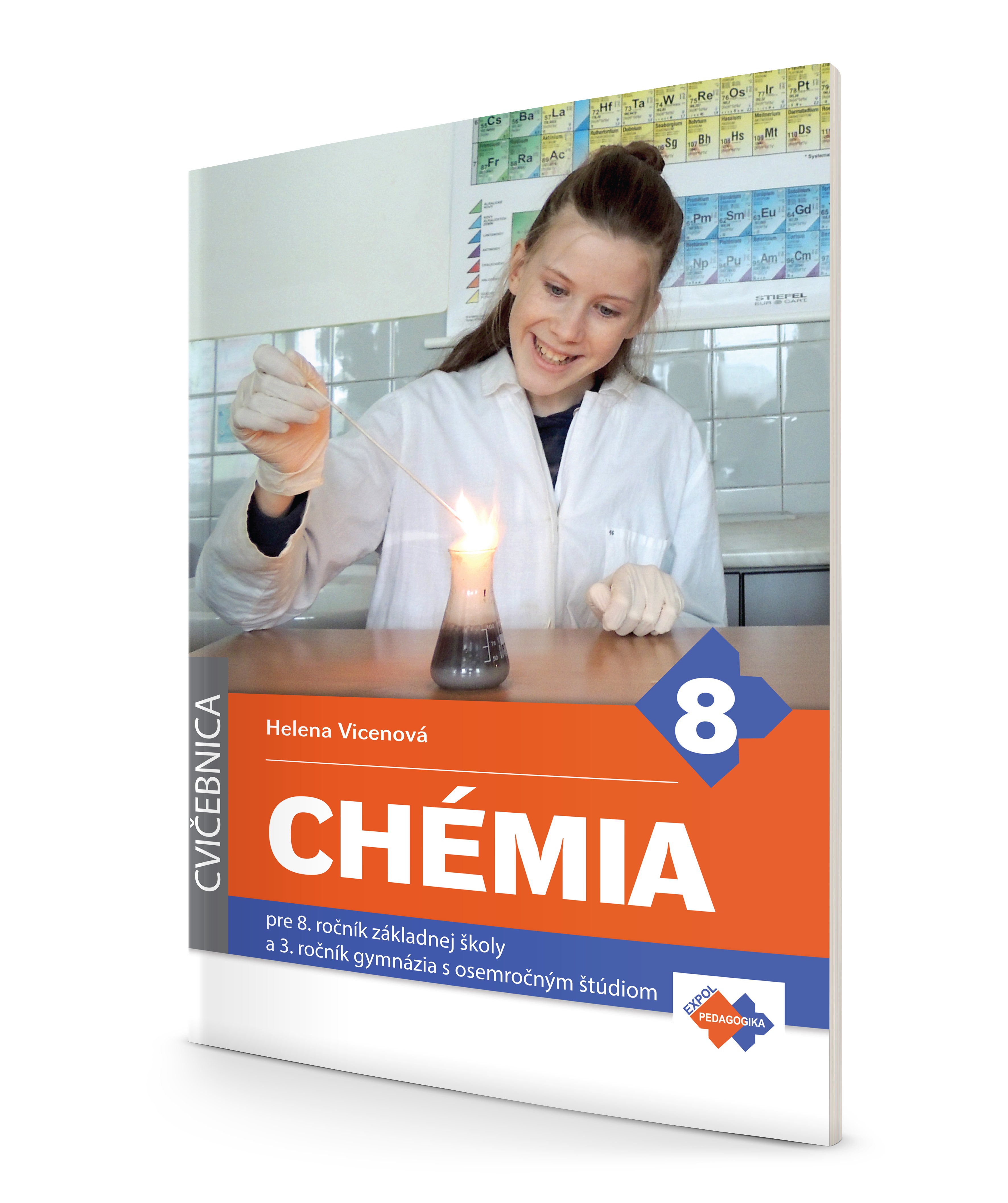 Obrazok Chémia 8 (Cvičebnica) - pre 8. ročník základnej školy a 3. ročník gymnázia s osemročným štúdiom