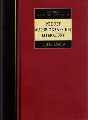 Obrázok Podoby autobiografickej literatúry 19. storočia