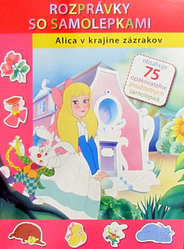 Obrázok Alica v krajine zázrakov - Rozprávky so samolepkami