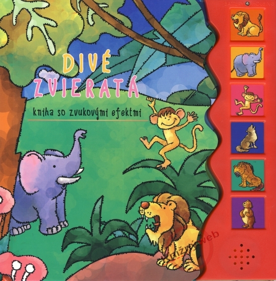 Obrázok Divé zvieratá - kniha so zvukovými efektmi