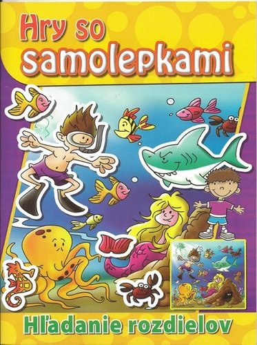 Obrázok Hľadanie rozdielov - Hry so samolepkami