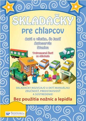 Obrázok Skladačky pre chlapcov - autá, autoservis a stanica