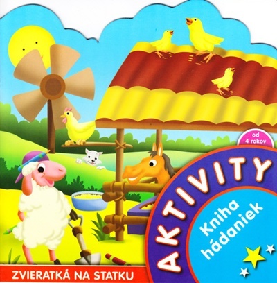 Obrázok Aktivity - Zvieratká na statku - Kniha hádaniek