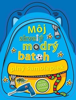 Obrázok Môj skvelý modrý batoh plný samolepiek