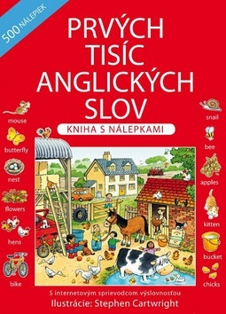 Obrázok Prvých tisíc anglických slov - Kniha s nálepkami