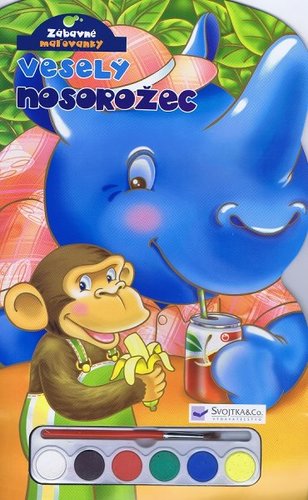 Obrázok Zábavné maľovánky - Veselý nosorožec
