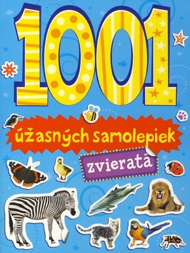 Obrázok 1001 úžasných samolepiek - zvieratá
