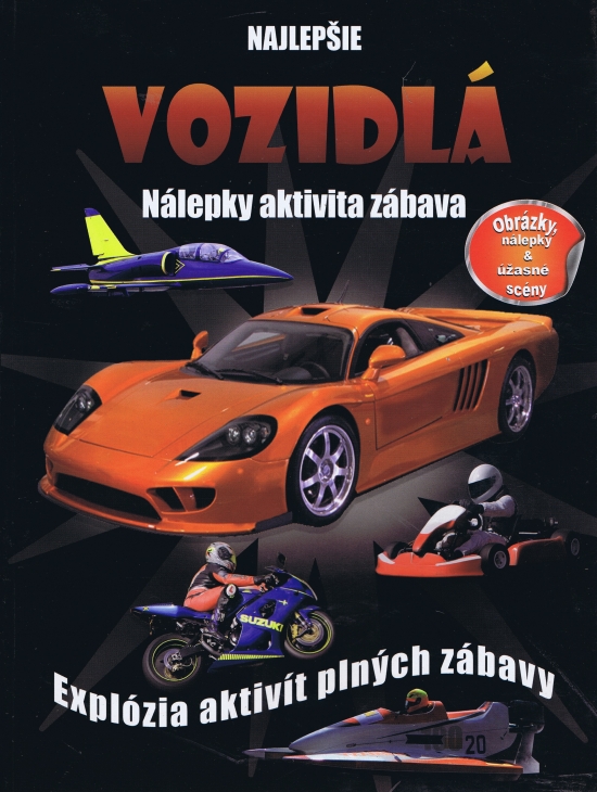 Obrázok Najlepšie vozidlá - Nálepky aktivita zábava
