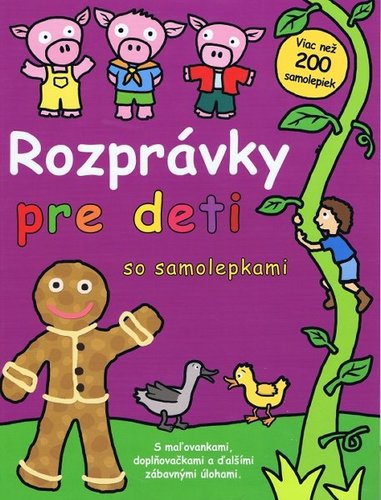 Obrázok Rozprávky pre deti so samolepkami