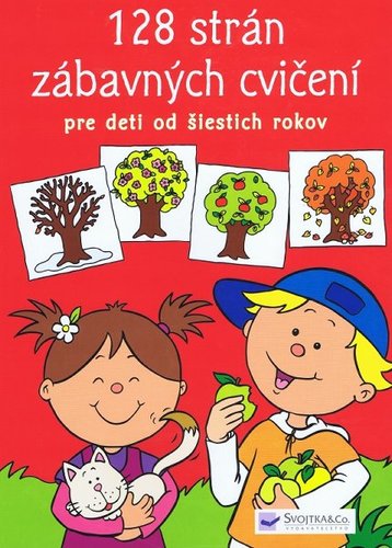 Obrázok 128 strán zábavných cvičení pre deti od 6 rokov